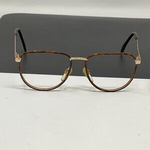 Vintage Menrad 826  -7 Eyeglasses Sunglasses Frames Only Tortoise Gold No Lenses